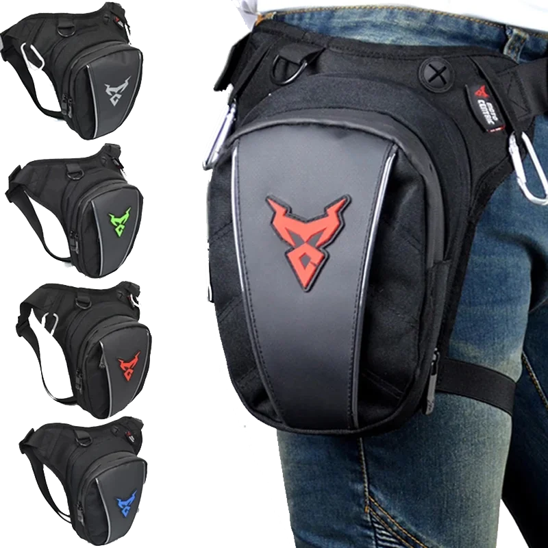 Motocentric Motorcycle High Capacity 37L Rider Backpack Multi-functional Rear Motorcycle Rear Seat Bag Casual Drop Leg Side Bag