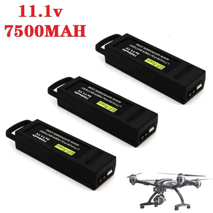 11.1V 7500mAh GiFi 3S Upgrade Flight Lipo Battery for Yuneec Q500/Q500+/Q500 4K/Q500+ PRO 4K RC Drone