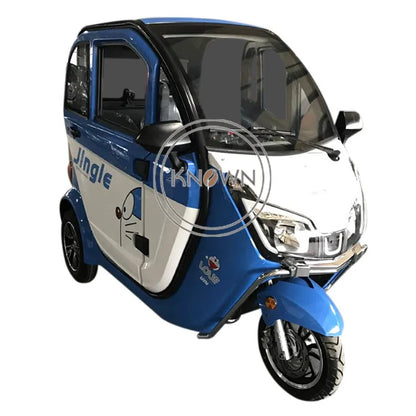 Enclosed Electric Tricycle For Adults 3 Wheels Electric Vehicle Family Mobility Scooter Tuk Tuk Car With EEC And COC