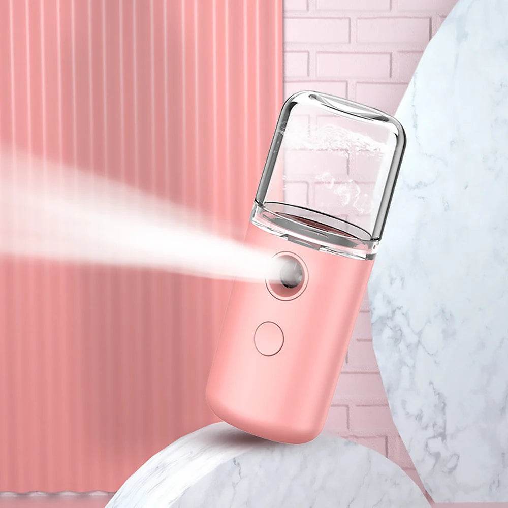 Nano Sanitizer Sprayer | Face Moisturizing Mist Spray Machine USB Hot - MarvelouStoree