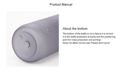 Hot Sale 500/1000ML Sports Water Bottle Shaker Outdoor Travel Portable Leakproof Drinkware Tritan Plastic Drink Bottle BPA Free