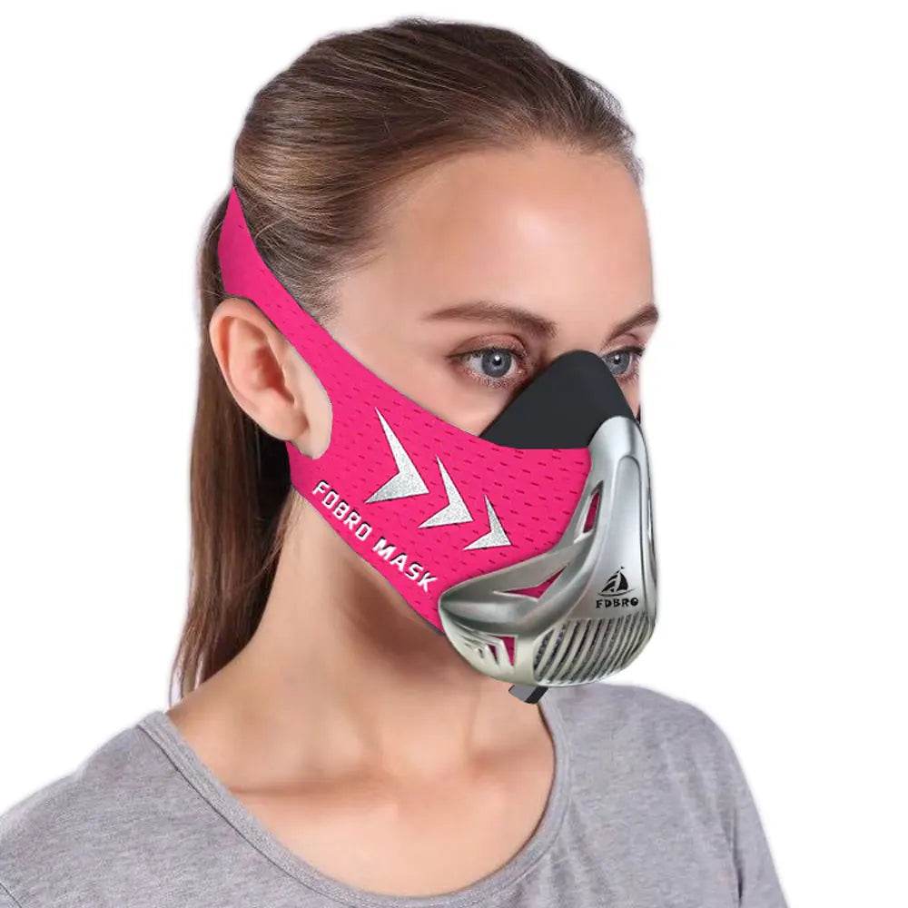 FDBRO Sports Running Mask Training Fitness Gym Workout Cycling Elevation High Altitude Training Conditioning Sport Masks 3.0 - MarvelouStoree