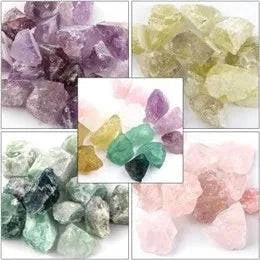 Natural Crystal Stones Rose Quartz Amethyst Fluorite Irregular Shape Mineral Rock Reiki Healing Stone Specimen Home Decor