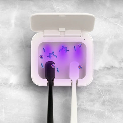 UV light toothbrush sterilizer box