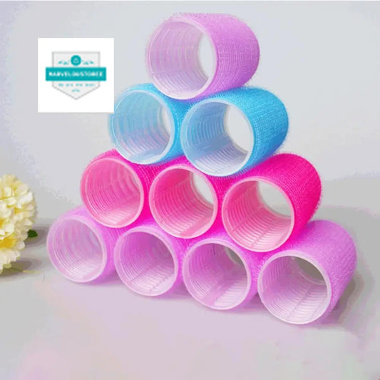 Hair Roller Natural Stuckless PP Salon Hairdressing Curlers for Women Heatless Curling Rod Headband Hair Styling Hair Curlers