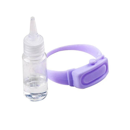 Hand Sanitizer Disinfectant Sub-packing Silicone Bracelet Wristband Hand Dispenser Wearable Hand Sanitizer Dispenser Pumps - MarvelouStoree