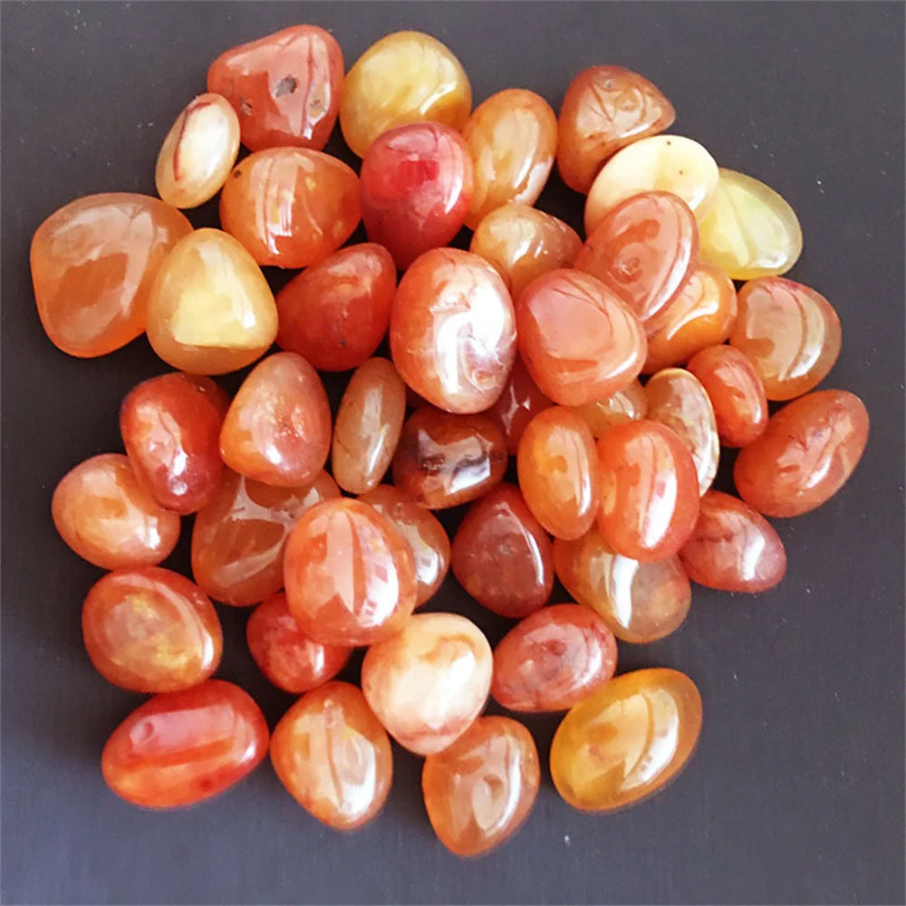 Natural Irregular Carnelian Rough Red Agate Raw Crushed Stone Healing Crystals Quartz Mineral Mozambique Craft Decor Accessories