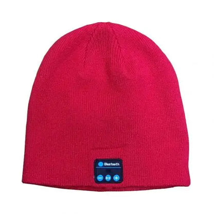 Winter Bluetooth USB Rechargeable Music Headset Warm Knitting Beanie Hat Cap Breathable Men Gorras Hats Warm Casual Lady Beanies