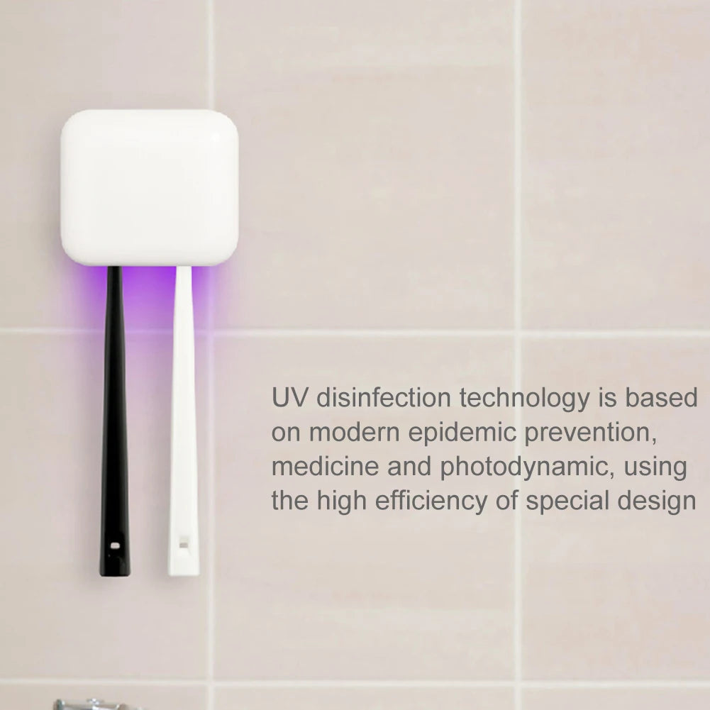 UV light toothbrush sterilizer box