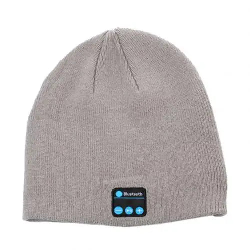 Winter Bluetooth USB Rechargeable Music Headset Warm Knitting Beanie Hat Cap Breathable Men Gorras Hats Warm Casual Lady Beanies