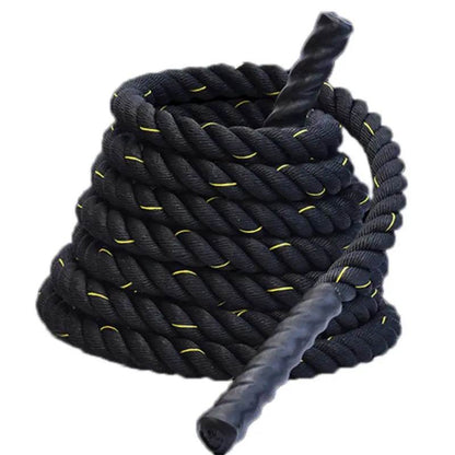 Heavy Jump Rope Skipping Rope Workout Battle Ropes for Men Women Total Body Workouts Power Training Strength Building Muscle - MarvelouStoree