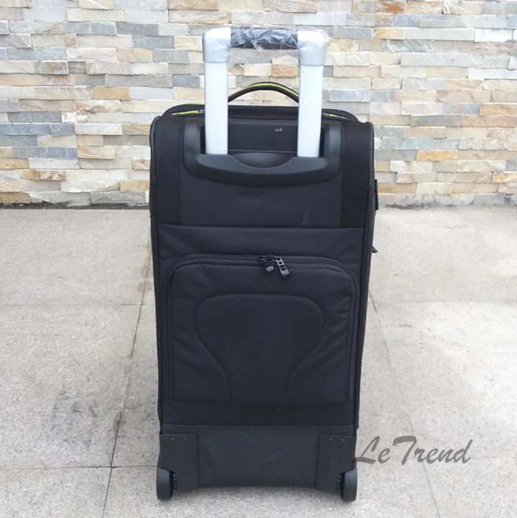 BeaSumore 27 inch large capacity Rolling Luggage 32 inch Shoulders backpack Trolley Women Multifunction Suitcase Wheels Trunk