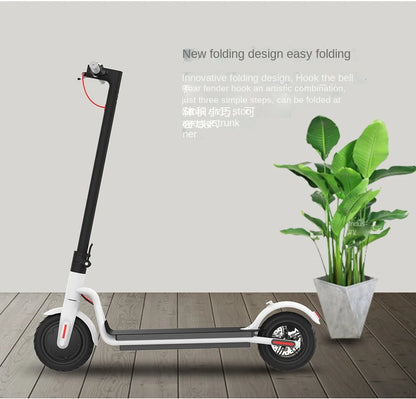 Adult 8.5 Inch Aluminum Alloy Electric Scooter Can Be Folded 2 Wheel Scooter On Behalf Of Driving Electric Scooter