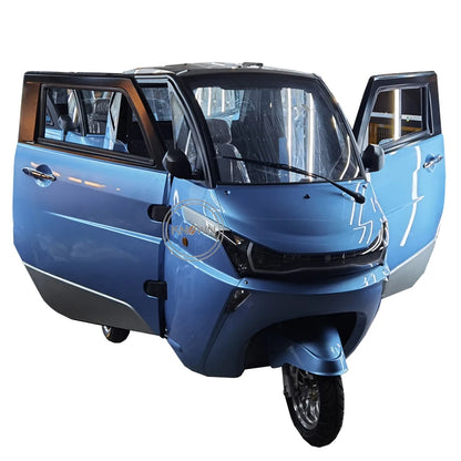 3 Wheels Adult Electric Tricycle Family Enclosed Passenger Tricycle Mobility Scooter TukTuk Car Hot Sale