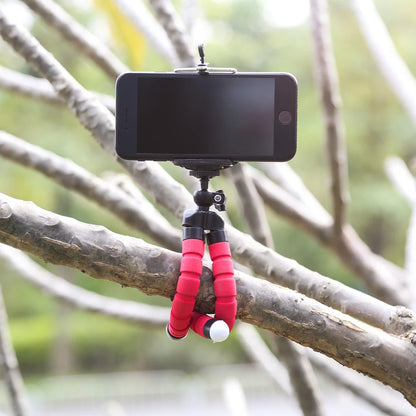 Tripod For Phone Flexible Sponge Octopus Mini Tripod For IPhone Mini Camera Tripod Phone Holder Clip Stand