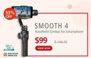 ZHIYUN Official Crane 3 LAB 3-axis handheld gimbal stabilizer, wireless 1080P image transmission zoom and focus control for SLR - MarvelouStoree