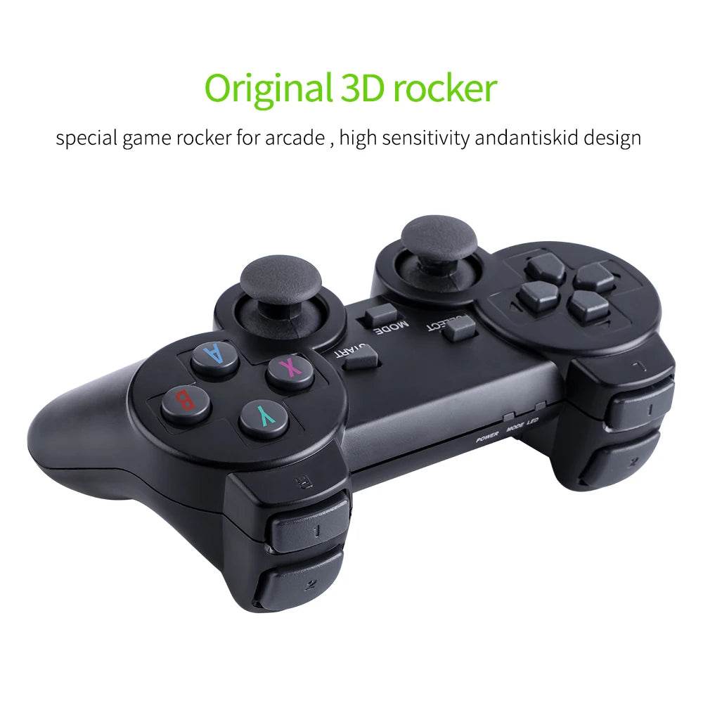 BOYHOM 4K HD Video Game Console 2.4G Double Wireless Controller Game player M8 20000 Games 64GB Retro Games Boy Christmas Gifts