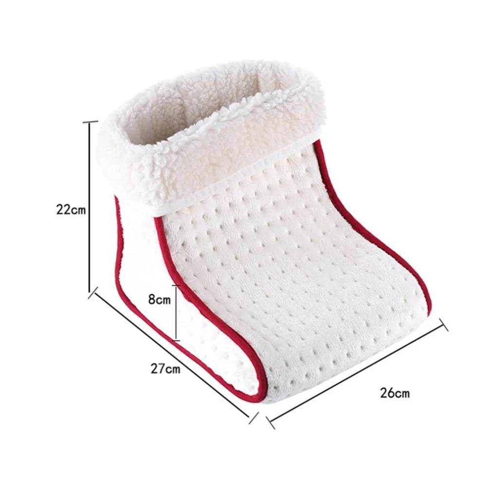 Cosy Heated Electric Warm Foot Warmer Massager Washable Heat 5 Modes Heat Settings Warmer Cushion Thermal Foot Warmer Massage - MarvelouStoree