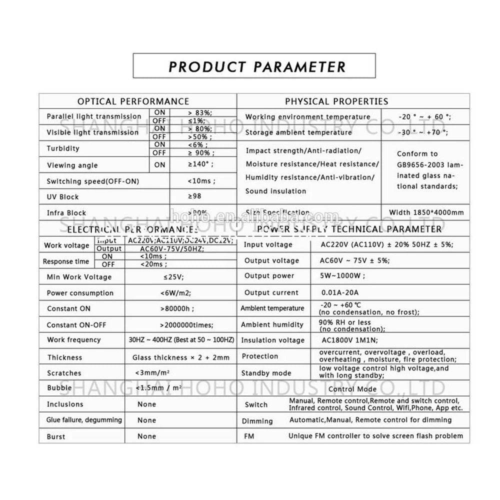 A4 Size/210*297mm PDLC Sample Electronic Car Smart Film PDLC Switchable Smart Film Electric Smart Glass Film-Building window - MarvelouStoree