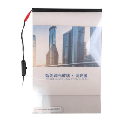 A4 Size/210*297mm PDLC Sample Electronic Car Smart Film PDLC Switchable Smart Film Electric Smart Glass Film-Building window - MarvelouStoree