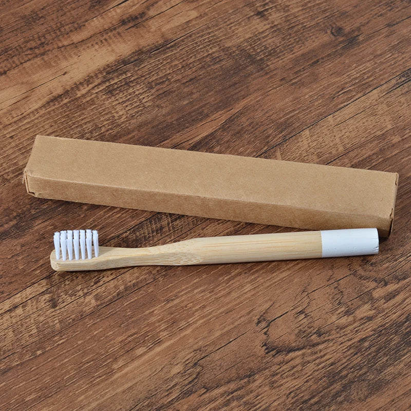 Childrens Bamboo Toothbrush 1Pcs Kids Soft Bristle Wooden Tooth Brush Natural Bamboo Handle Oral Care Eco Friendly Tooth Brush