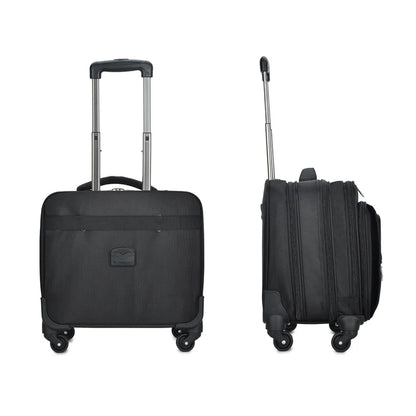 New Business Oxford Rolling Luggage Casters 18 inch Men Multifunction Carry On Wheels Suitcase Trolley Bag vs Travel Bag Trunk