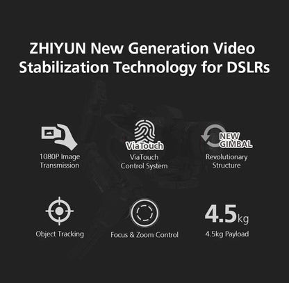 ZHIYUN Official Crane 3 LAB 3-axis handheld gimbal stabilizer, wireless 1080P image transmission zoom and focus control for SLR - MarvelouStoree