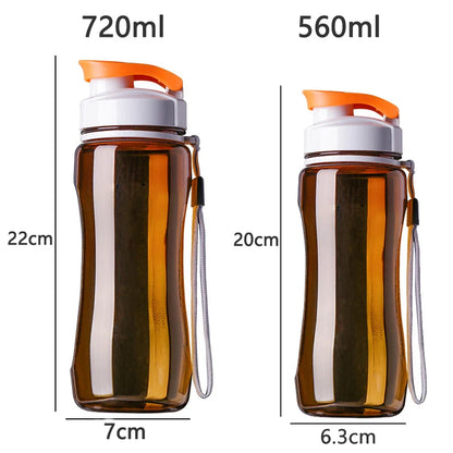 19oz & 24oz - Sports Water Bottle Portable Leak Proof For SportsTravel Space Bike Hiking Plastic Water Bottle Drinkware