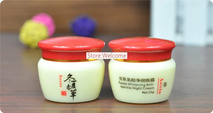 Chinese 2024 Whitening Day Night Cream Set Melasma Dark Age Dark Spots Freckle Remover Skin Lightening Skin Care