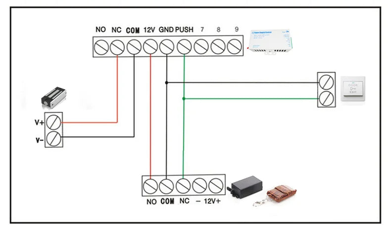 Magnetic Lock 12V Electronic Door Locks Electric Cabinet Electromagnetic Drawer 60kg 100lbs Mini M60 Access Control Security