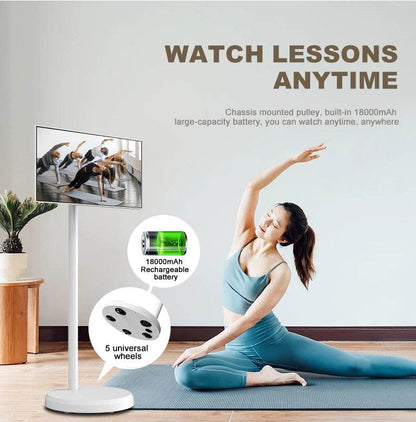 popular shenzhen 21.5 Inch Battery-power Android Lg Stand By Me Tv In-cell Touch Screen Gym Gaming Live Room Smart Tv - MarvelouStoree