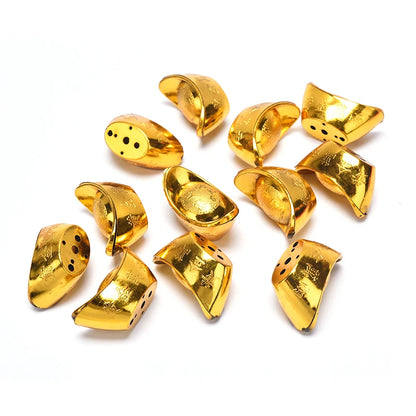 3/5/12pcs Feng Shui Auspicious Lucky Money Mascot Plastic/crystal Crafts Gold Ingot Decoration Crafts