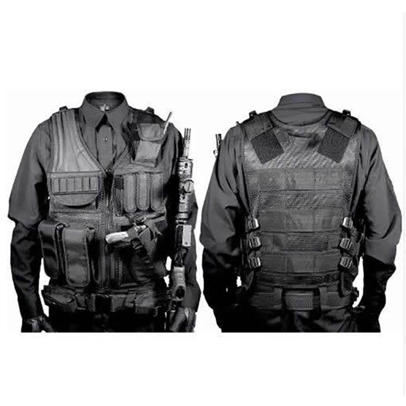 Breathable SWAT Molle Tactical Vest Military Combat Armor Vests Security Hunting Army Outdoor CS Game Airsoft Training Jacket - MarvelouStoree