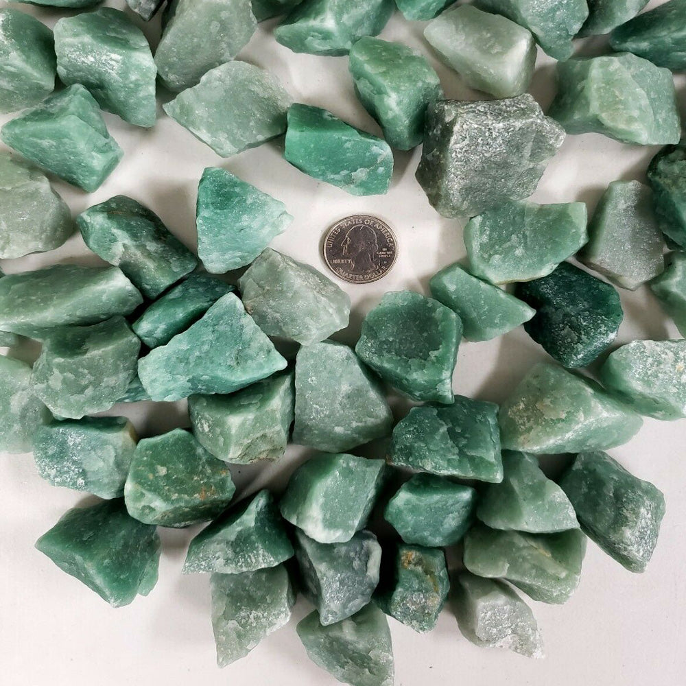 Natural Green Aventurine Crystal Quartz Raw Rough Tangling Jade Mineral Healing Crystals Gem Specimens Collectible Home Decor