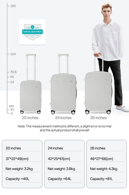 Mixi New Design Hardside Rolling Luggage Men Women Travel Suitcase 100% PC with Spinner Wheels TSA Lock Trolley 20 24 26 M9268