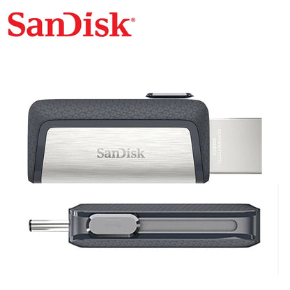 100%SanDisk usb 128GB SDDDC2 Extreme high speed Type-C USB3.1 32gDual OTG USB Flash Drive 64GB Pen Drives 256GB 150M/S PenDrives