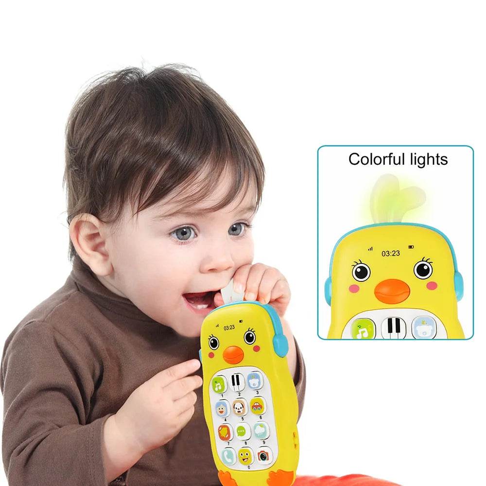 Baby Phone Toy Telephone Music Sound Machine for for Kids Infant Early Educational Mobile Phone Toys Gift - MarvelouStoree