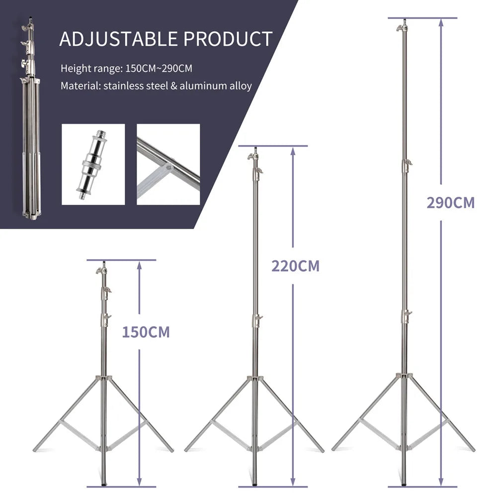 Studio Photo Telescopic Boom Arm Top Light Stand With Sandbag for Speedlite /Mini Flash Strobe /Softbox/LED Video