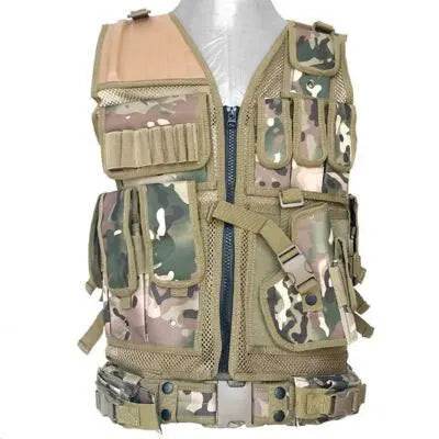 Breathable SWAT Molle Tactical Vest Military Combat Armor Vests Security Hunting Army Outdoor CS Game Airsoft Training Jacket - MarvelouStoree