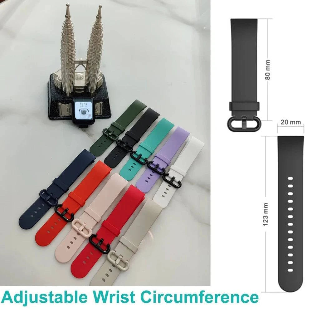 Replacement Strap For Mi Watch Lite Silicone Watchbands Watch Strap For Redmi Watch 2 Lite Strap Correa Bracelet - MarvelouStore