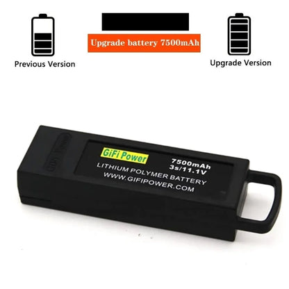 11.1V 7500mAh GiFi 3S Upgrade Flight Lipo Battery for Yuneec Q500/Q500+/Q500 4K/Q500+ PRO 4K RC Drone