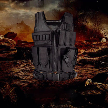 Breathable SWAT Molle Tactical Vest Military Combat Armor Vests Security Hunting Army Outdoor CS Game Airsoft Training Jacket - MarvelouStoree