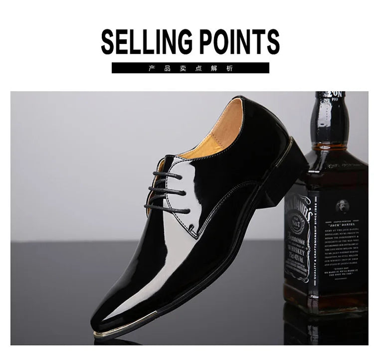 2023 Classic Men Luxury Business Shoes Derby Gentleman Honorable Oxford Mens Red White Men Party Shoes for Men Dress Shoes