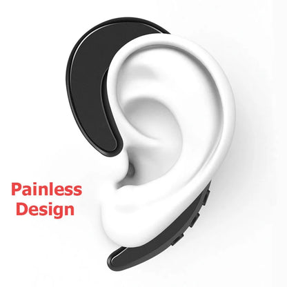 Waterproof Wireless Bluetooth 4.2 Earphones Bone Conduction Stereo Headset Sports Headphone Driving Earpiece earbuds with Mic