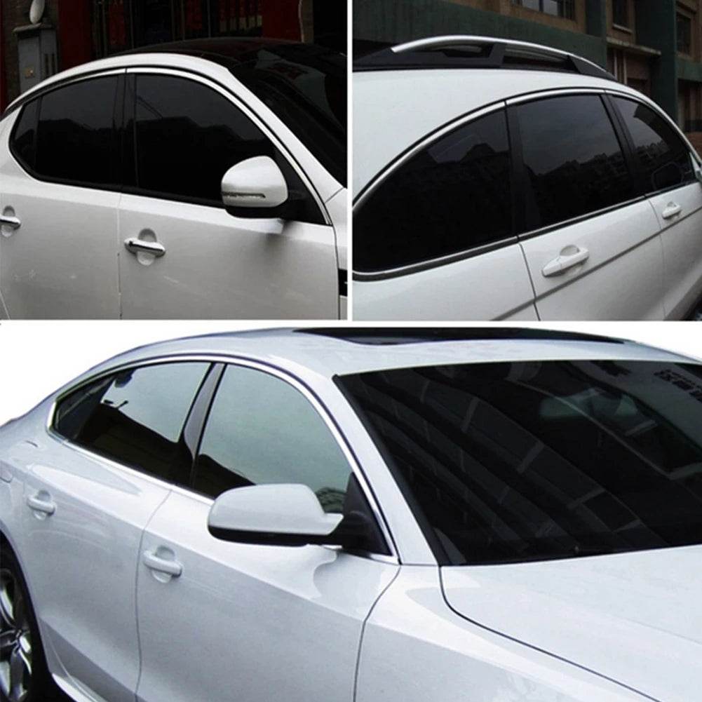 3M*50cm Black Car Window Foils Tint Tinting Film Roll Auto Home Window Glass Restroom Summer Solar UV Protector Sticker Films - MarvelouStoree