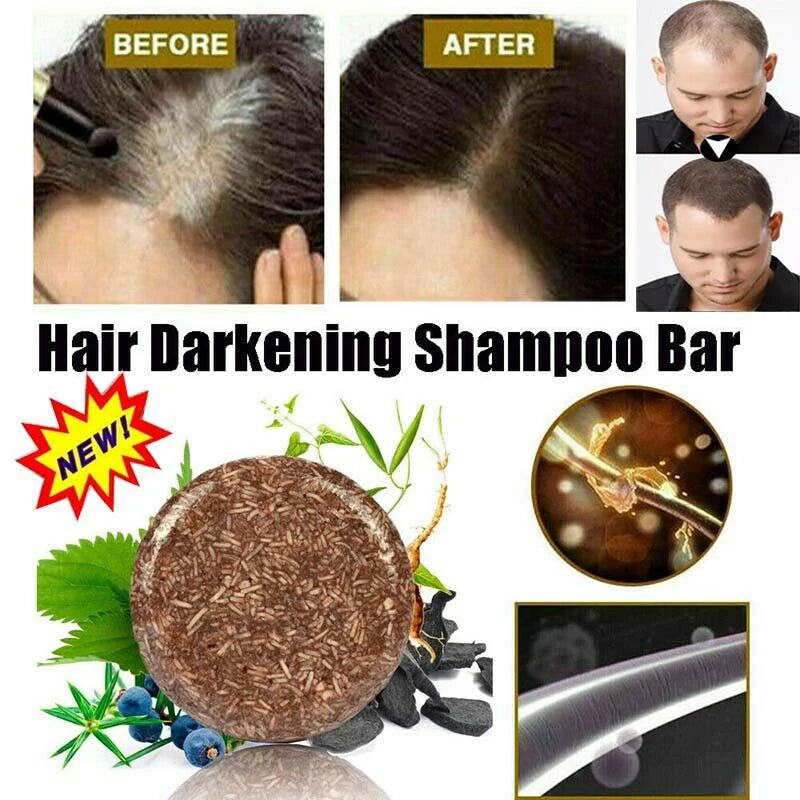 Polygonum Hair Darkening Shampoo Bar Hair Darkening Shampoo Soap Solid Shampoo Polygonum Shampoo Jinger Shampoo Bar Herbal Soap