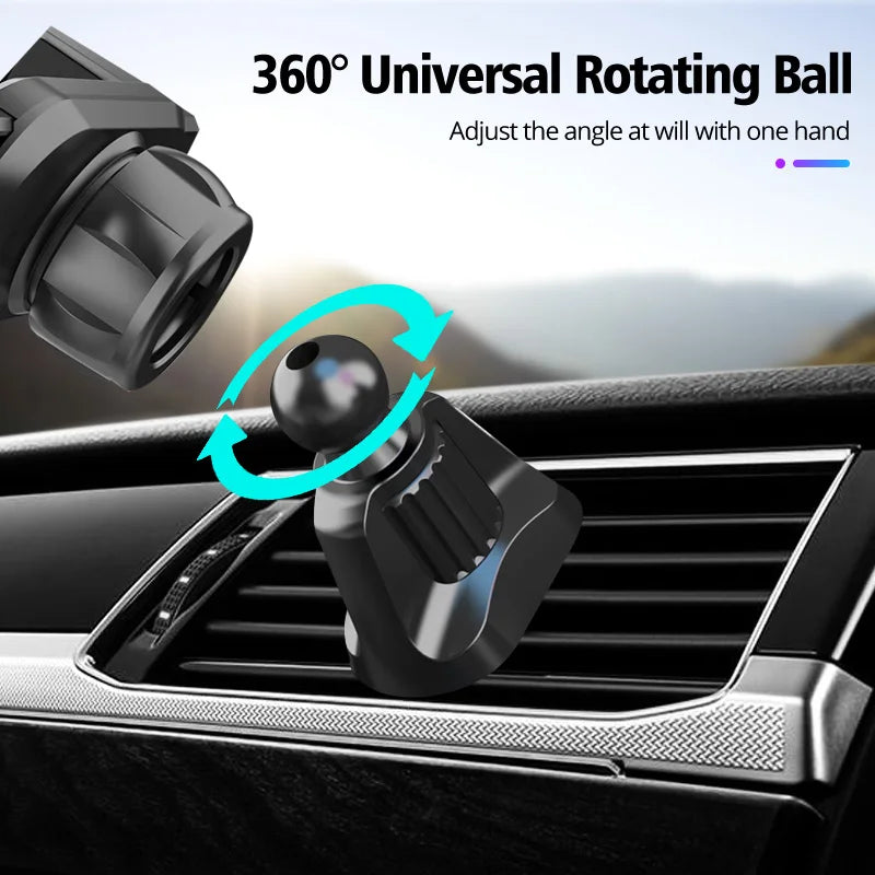 Universal Car Air Vent Clip Upgrade 17mm Ball Head for Magnetic Car Phone Holder Gravity Support Stand Mount Car Charger Bracket