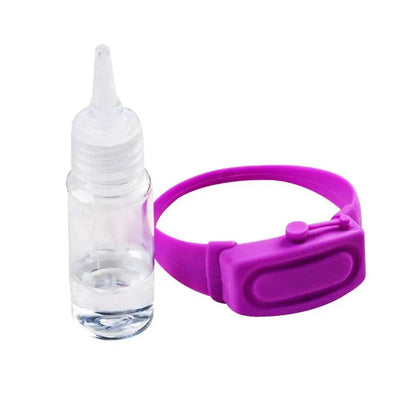 Hand Sanitizer Disinfectant Sub-packing Silicone Bracelet Wristband Hand Dispenser Wearable Hand Sanitizer Dispenser Pumps - MarvelouStoree