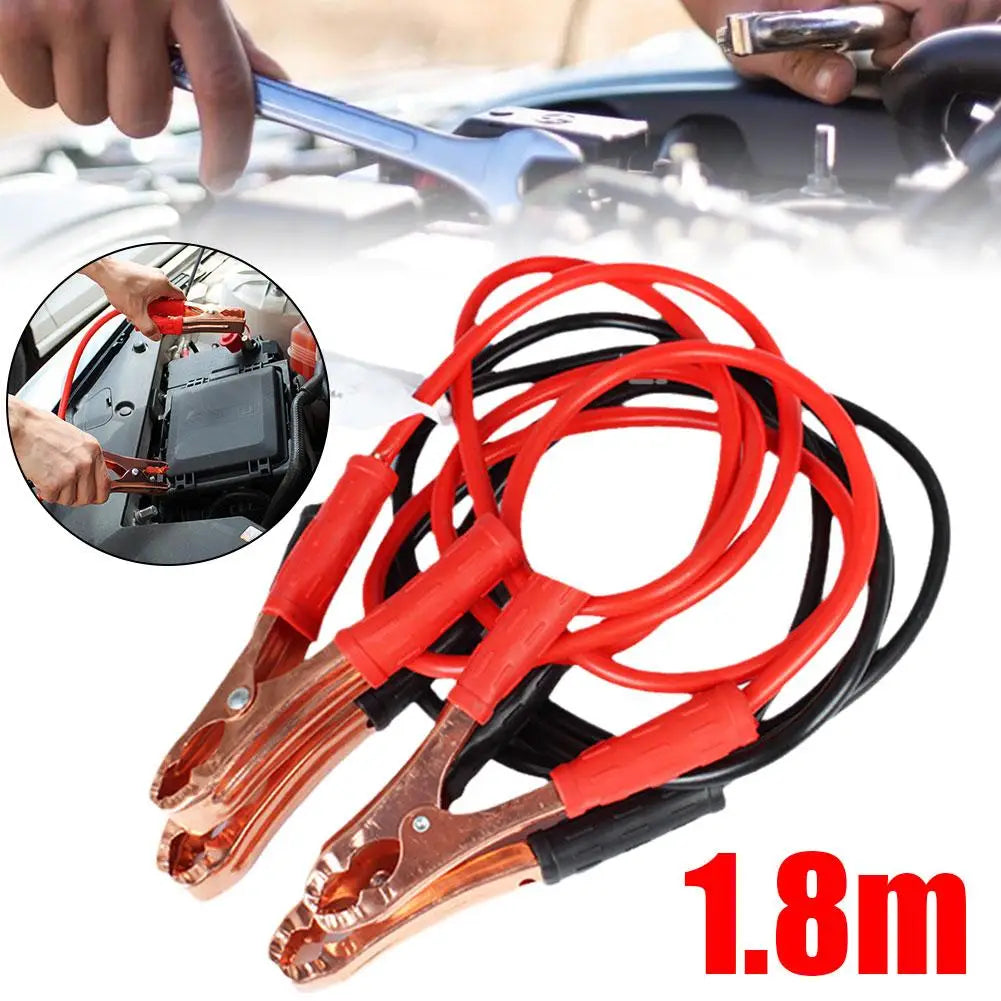 High Quality 500A Car Battery Jump Cable Booster Cable Line Emergency Jump Starter Leads Van SUV Double-ended with Clamps Clips