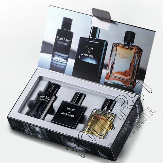 High Quality 90ml Men Perfume Hombre Gift Box 3pcs Set Colognes Scent Fascination Man Perfumes Masculinos Lasting Parfum Heren